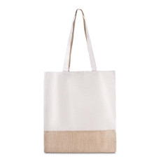 Sacola em algodão e juta 220g/m² (42x38cm) Personalizado