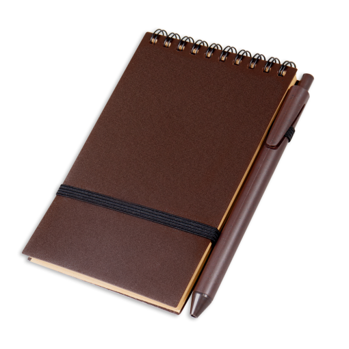 Mini caderno a6 capa em pp com caneta Personalizado