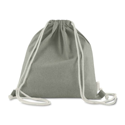 Sacola/mochila em algodão mescla reciclado 140g/m² Personalizado