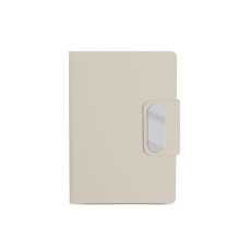 Caderno em pu com placa em metal Personalizado