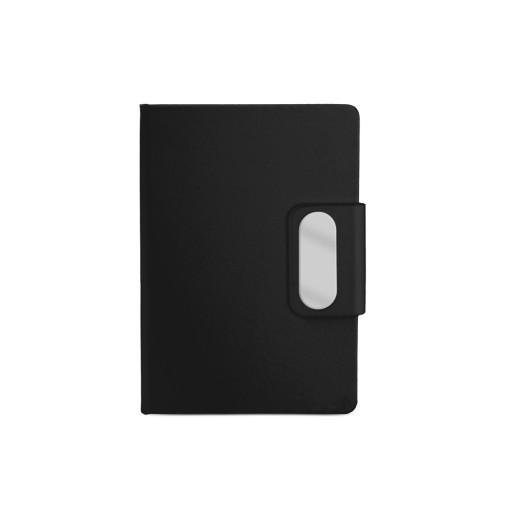 Caderno em pu com placa em metal Personalizado