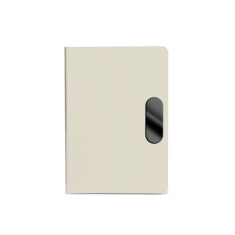 Caderno em pu com placa em metal Personalizado
