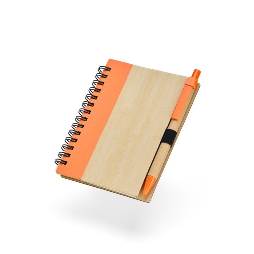 Caderno Ecológico com Caneta Promocional