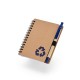 Caderno Ecológico com Caneta Personalizado