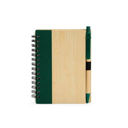 Caderno Ecológico com Caneta Promocional