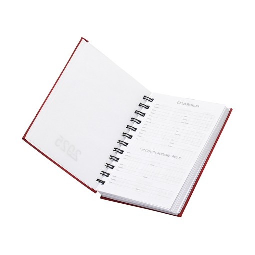 Agenda 2025 Emborrachada Personalizado para Brindes
