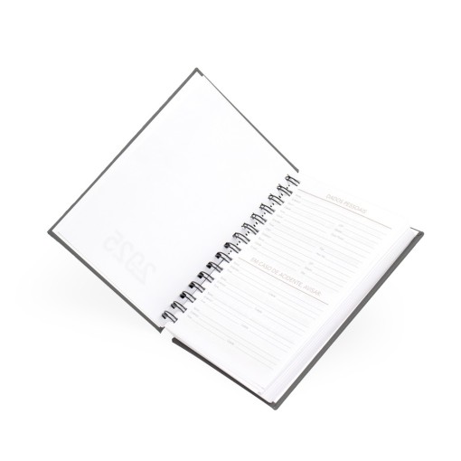 Agenda 2026 Emborrachada com Logo Personalizado