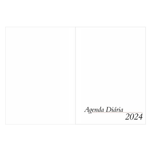 Agenda diária 2026 Personalizada com Logo