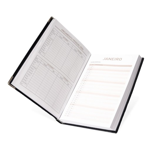 Agenda Diária 2026 Brochura Personalizada