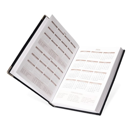 Agenda Diária 2026 Brochura Personalizada
