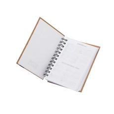 Agenda Diária 2026 Capa Dura Personalizada 