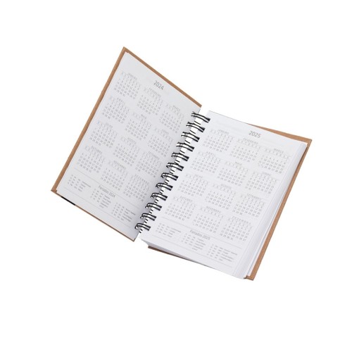 Agenda Diária 2026 Capa Dura Personalizada 