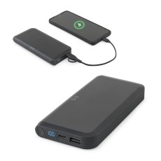 Bateria Portátil em ABS 100% Reciclado 10.000mAh Personalizada