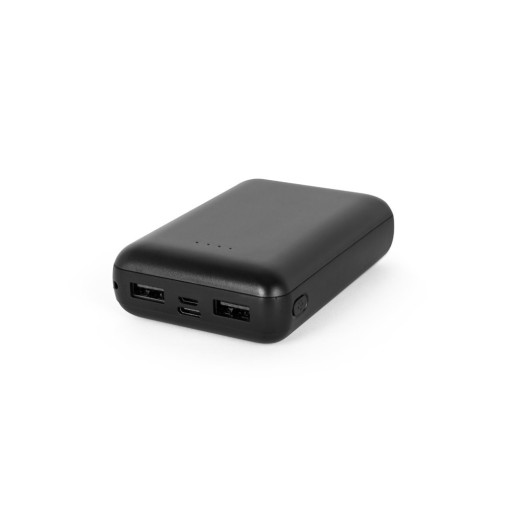 Bateria Portátil em ABS 100% Reciclado 10.000mAh Promocional