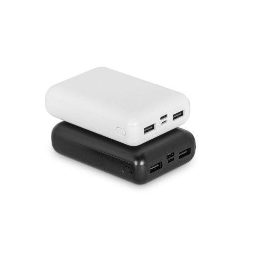 Bateria Portátil em ABS 100% Reciclado 10.000mAh Promocional