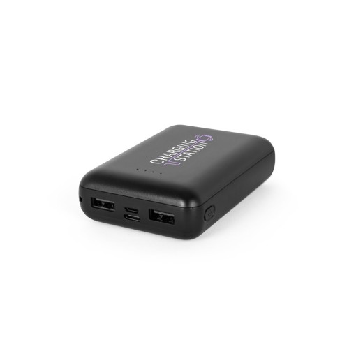 Bateria Portátil em ABS 100% Reciclado 10.000mAh Promocional