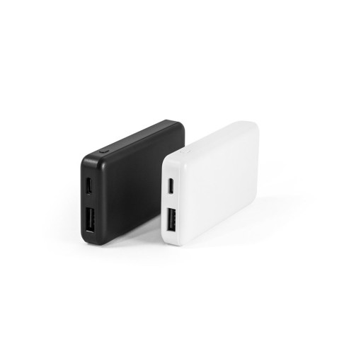 Bateria Portátil em ABS 100% Reciclado 4.000 mAh Promocional