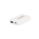 Bateria Portátil em ABS 100% Reciclado 4.000 mAh Promocional