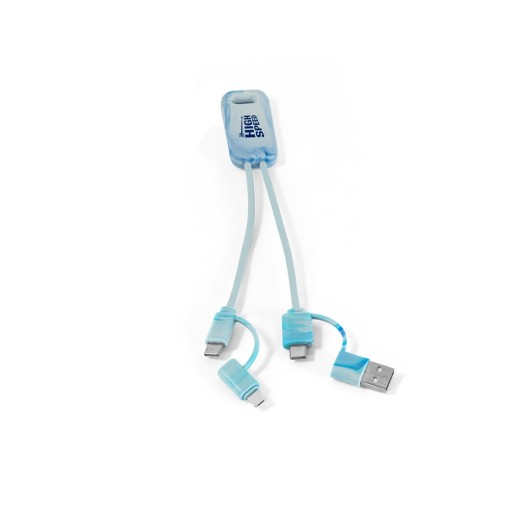 Cabo USB 6 em 1 Personalizado