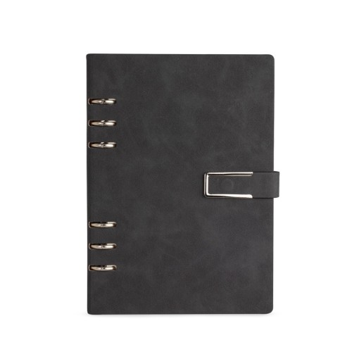 Caderno Fichário PU Personalizado com Logotipo