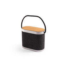 Caixa de Som  de 15W em Bambu Personalizada