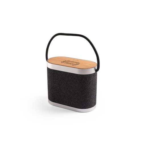 Caixa de Som  de 15W em Bambu Personalizada