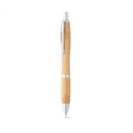 Caneta De Bambu Personalizada Com Logo