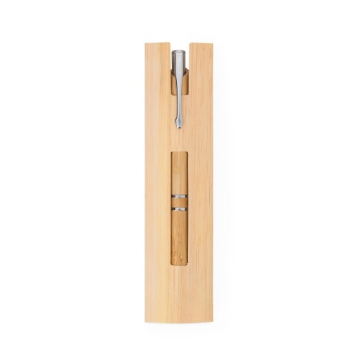 Caneta Ecológica de Bambu Personalizada