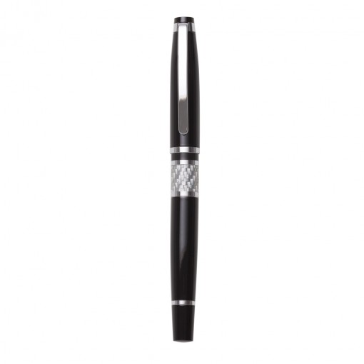 Caneta Metal Roller Preta Personalizada