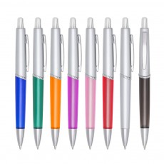 Caneta Plástica Com Logo Personalizada