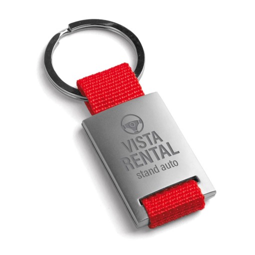Chaveiro em Metal e Webbing Personalizado