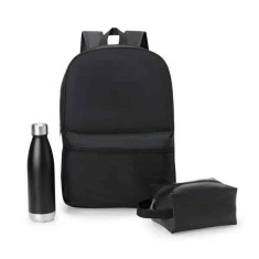 Conj. Mochila, Necessaire E Garrafa - 3 Pçs Personalizado