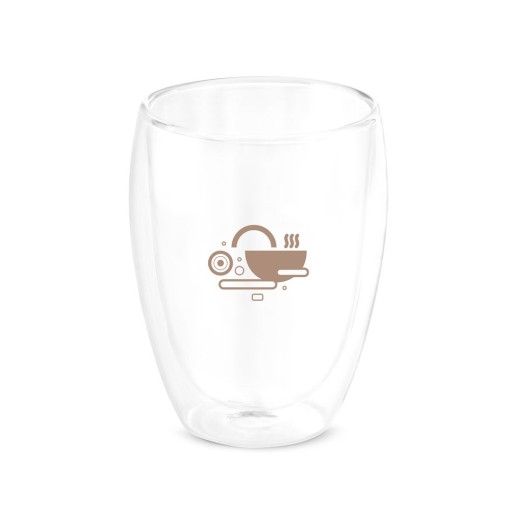 Copo de Vidro Borossilicato 350ml Personalizado