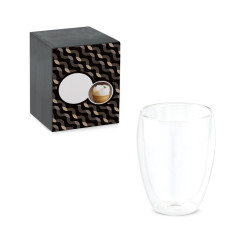 Copo de Vidro Borossilicato 350ml Personalizado
