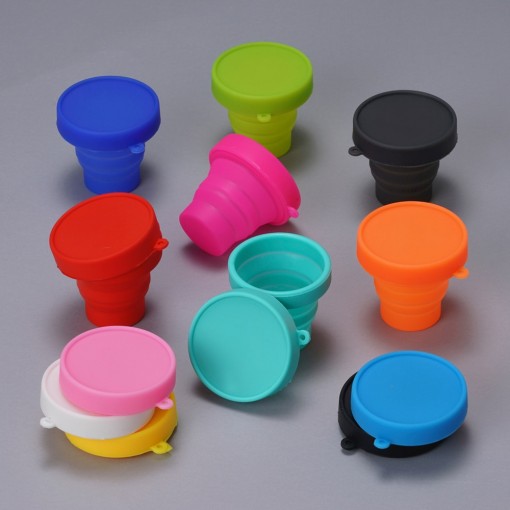 Copo Retrátil De Silicone 150Ml Personalizado