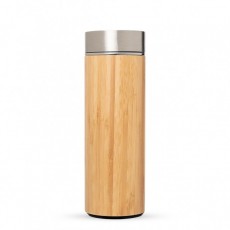 Garrafa Bambu E Inox 400 Ml Para Brinde Personalizado