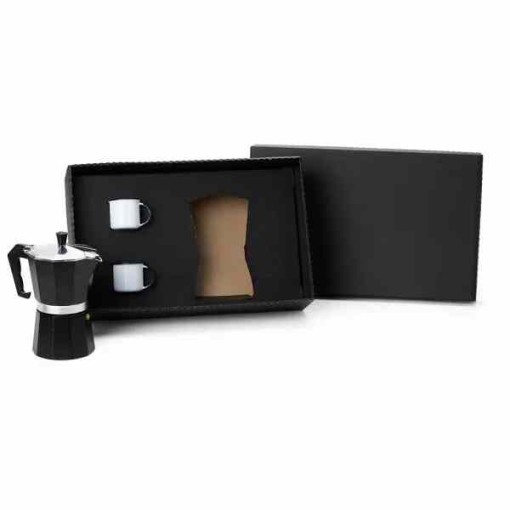 Kit Caneca e Cafeteira 3 Pçs Personalizado 