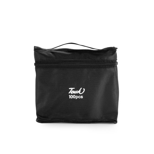 Kit Canetas Marcadoras Pontas Duplas 100 Cores Promocional