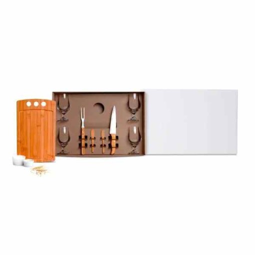Kit Churrasco, Petisco e Cerveja - 11 Pçs Personalizado 