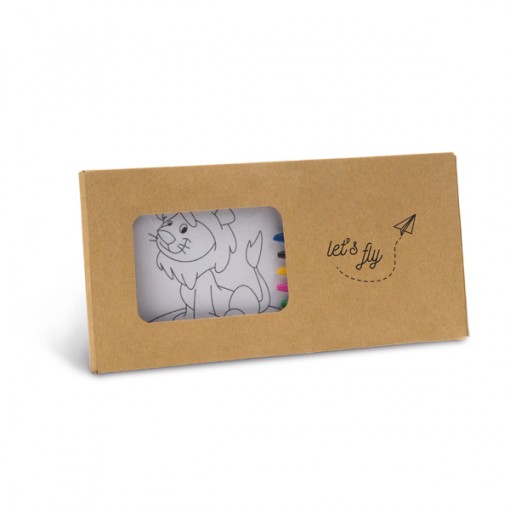 Kit Para Pintar Em Caixa De Cartão Personalizado