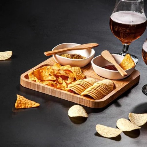 Kit Petisco, Patê e Cerveja 7 peças Personalizado