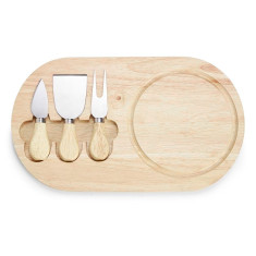 Kit Queijo 4 Peças Personalizado com Logo