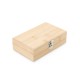 Kit Vinho Bambu 3 Peças Personalizado com Logotipo