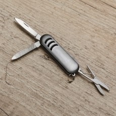 Mini Canivete De Metal 3 Funções Personalizado