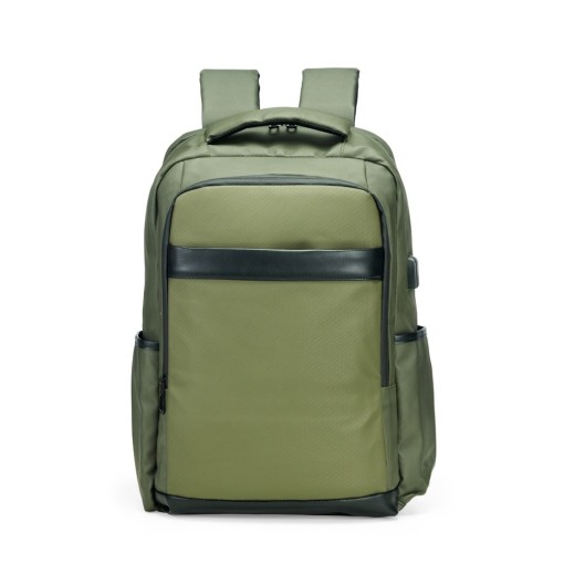 Mochila Couro Sintético USB 21 Litros Personalizada