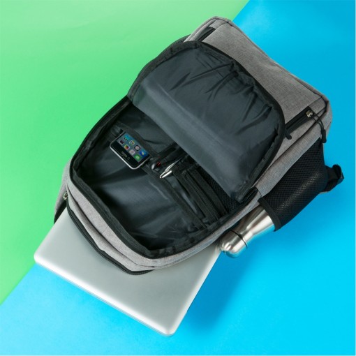 Mochila De Nylon Com Logo