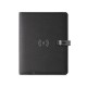Pasta A5 Com Carregador Wireless Embutido Para Brinde