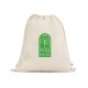 Sacola Tipo Mochila 100% Algodão Orgânico Personalizado 
