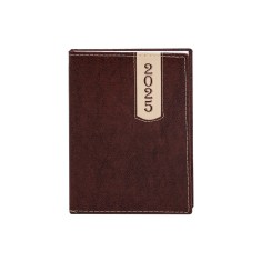Agenda Couro Sintético 2026 Personalizada