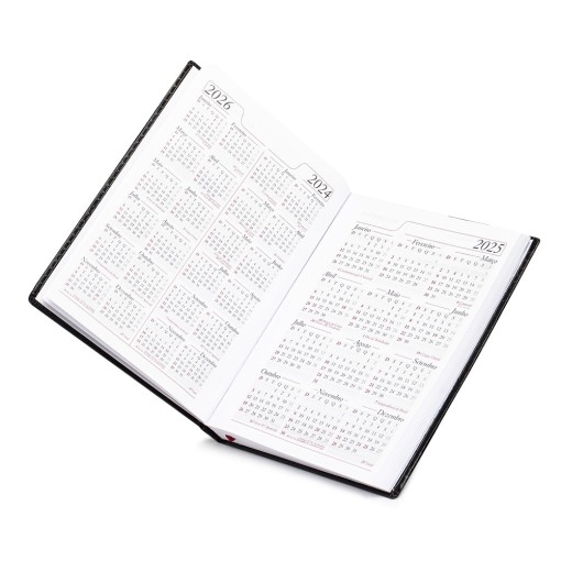 Agenda Couro Sintético 2026 Personalizada
